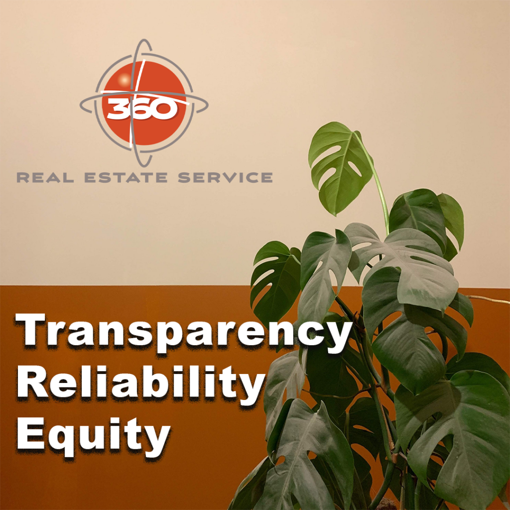 Banner for 360 Values of Real Estate Service Post